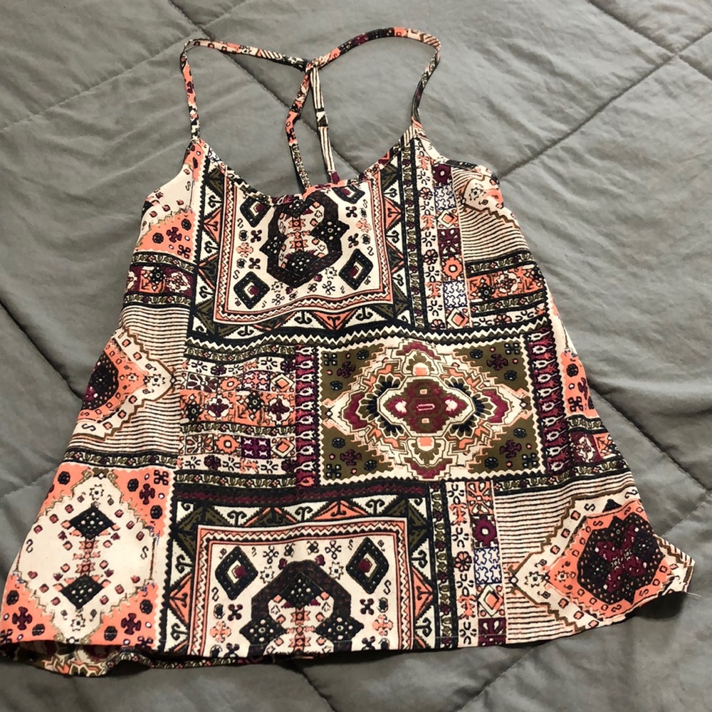 Patterned tank top